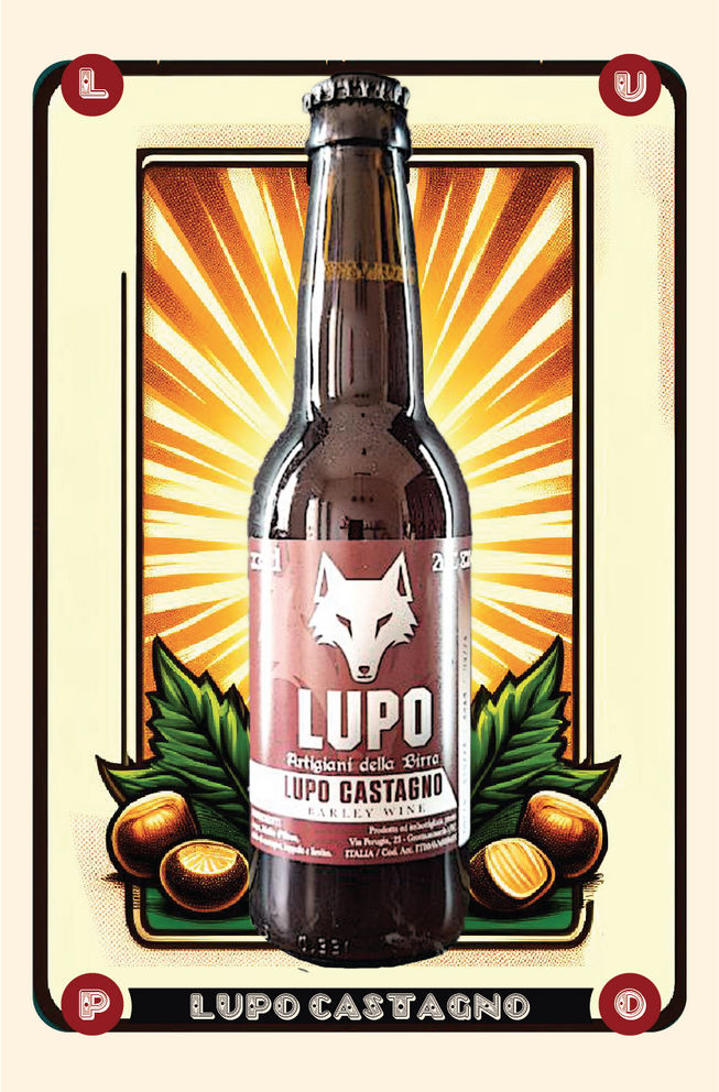 birra lupo castagno - carta